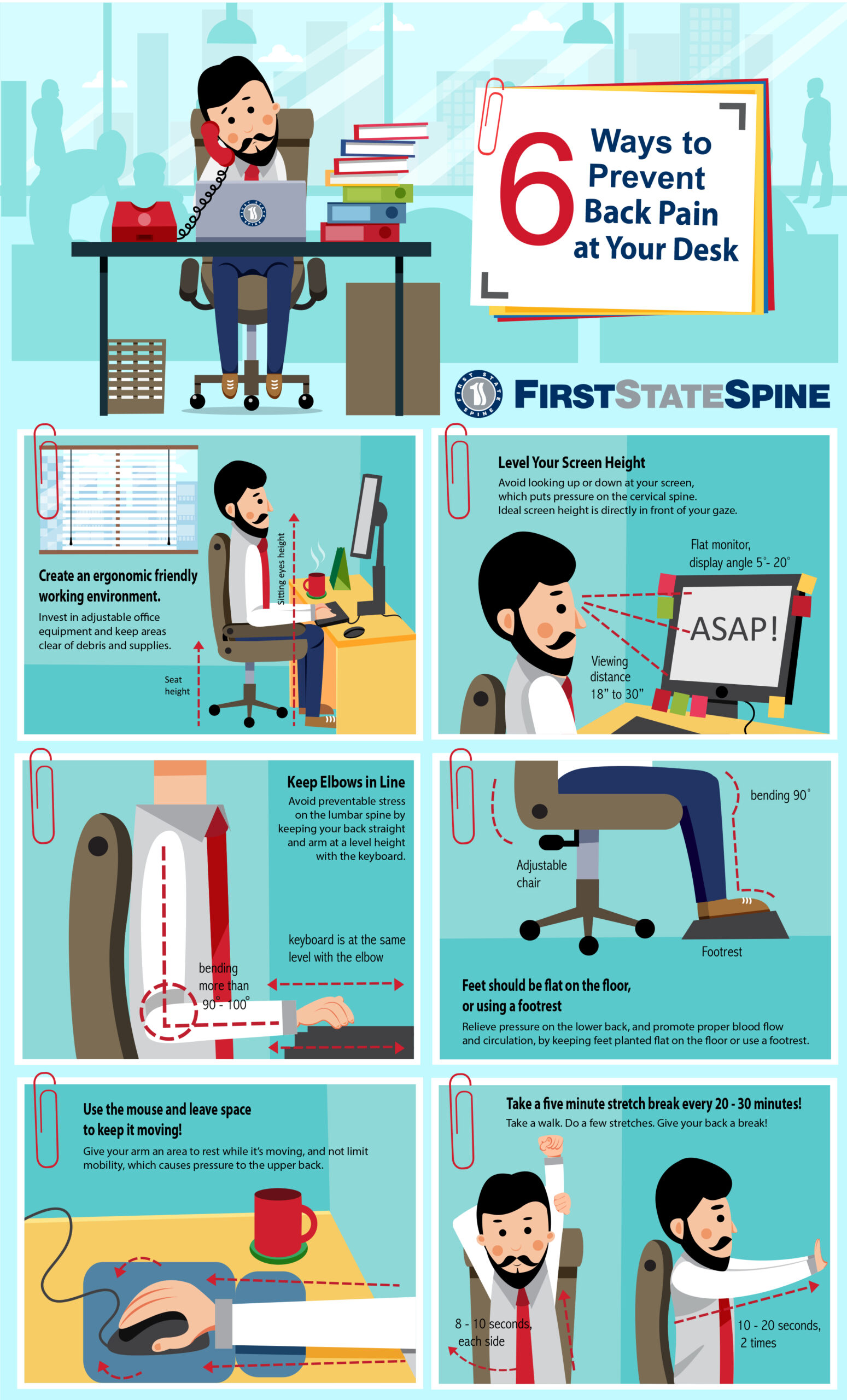 How To Create A Spine Friendly Work Space