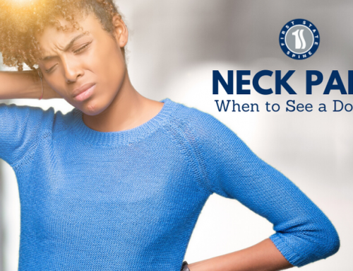 Neck Pain: When to See a Doctor at First State Spine.